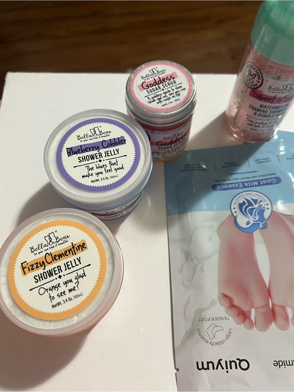 Shower Jelly Duo — Blueberry Cobbler & Fizzy Clementine